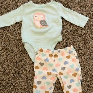 Carters owl outfit
